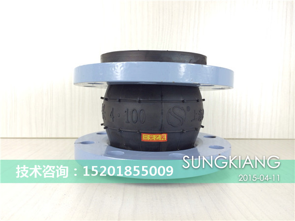 EPDM三元乙丙橡膠軟接頭可使用在100度沸水中嗎？