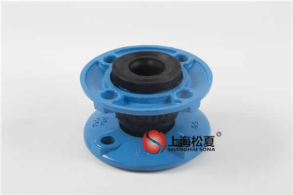 DN50球墨法蘭氟橡膠橡膠接頭耐高溫 DN50球墨法蘭氟橡膠橡膠接頭耐高溫