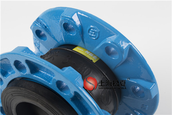 DN80球墨法蘭耐海水橡膠接頭25kg壓力 DN80球墨法蘭耐海水橡膠接頭25kg壓力